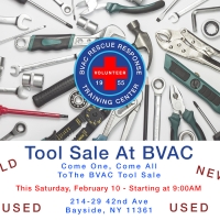 BVAC Fundraiser Tool Sale